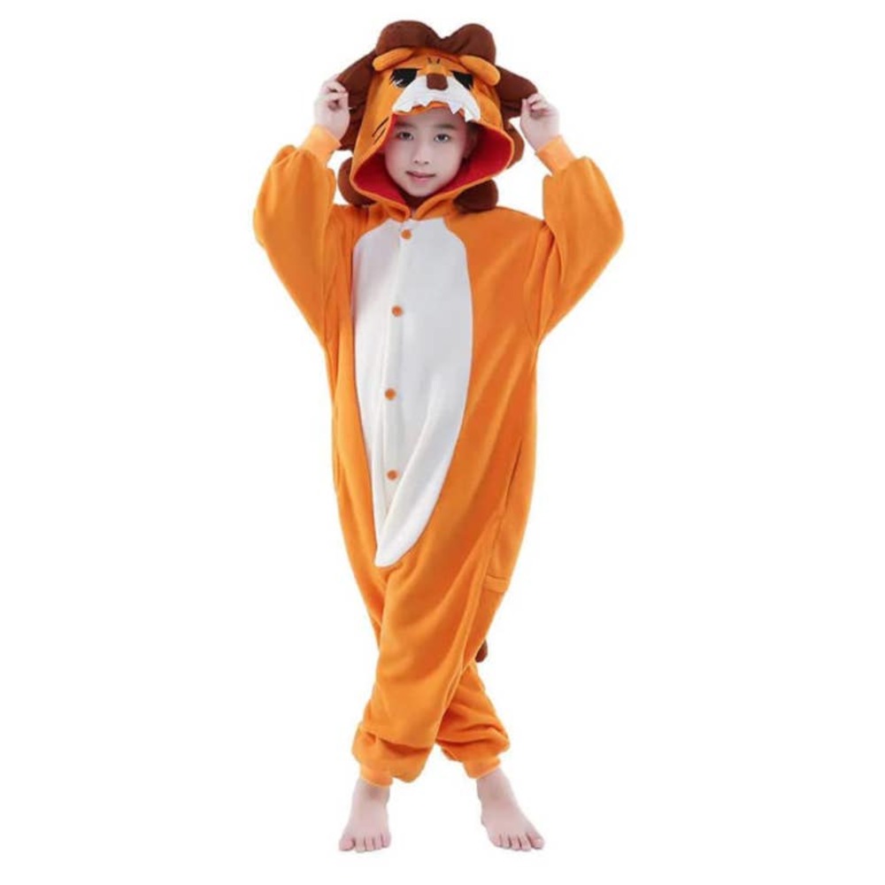 One Piece Lion Pajamas- Size 10
